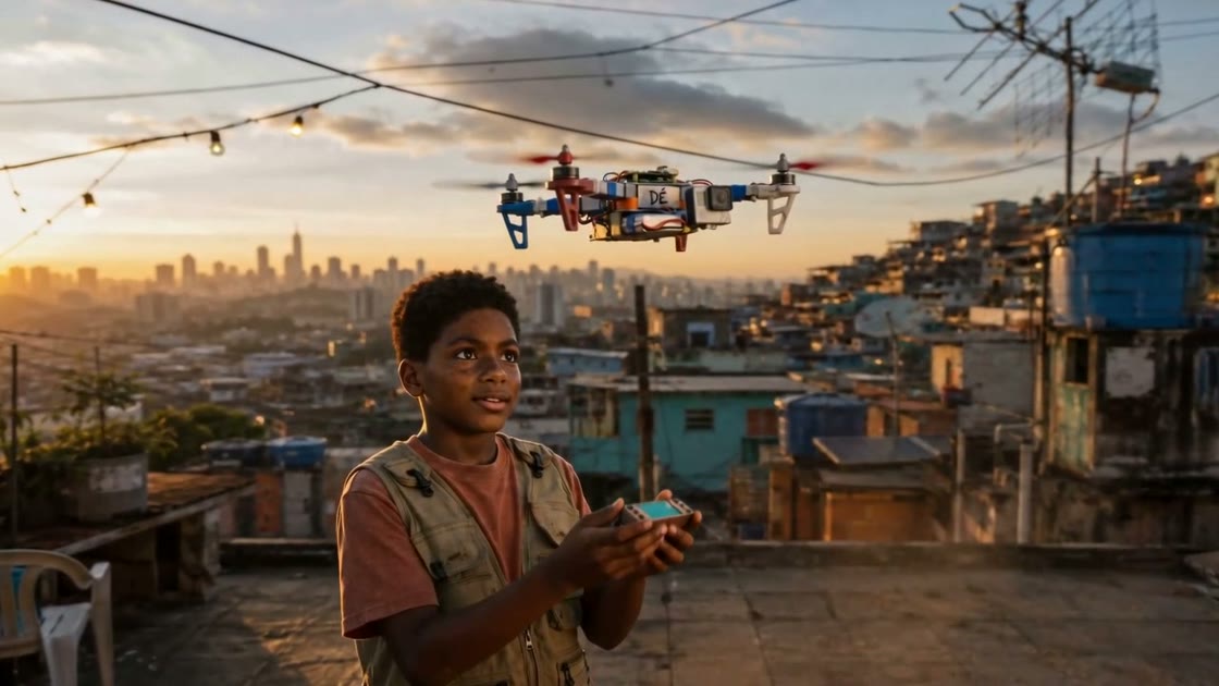 Episode 10 — VOO, Dé launches his hand-built drone at golden hour